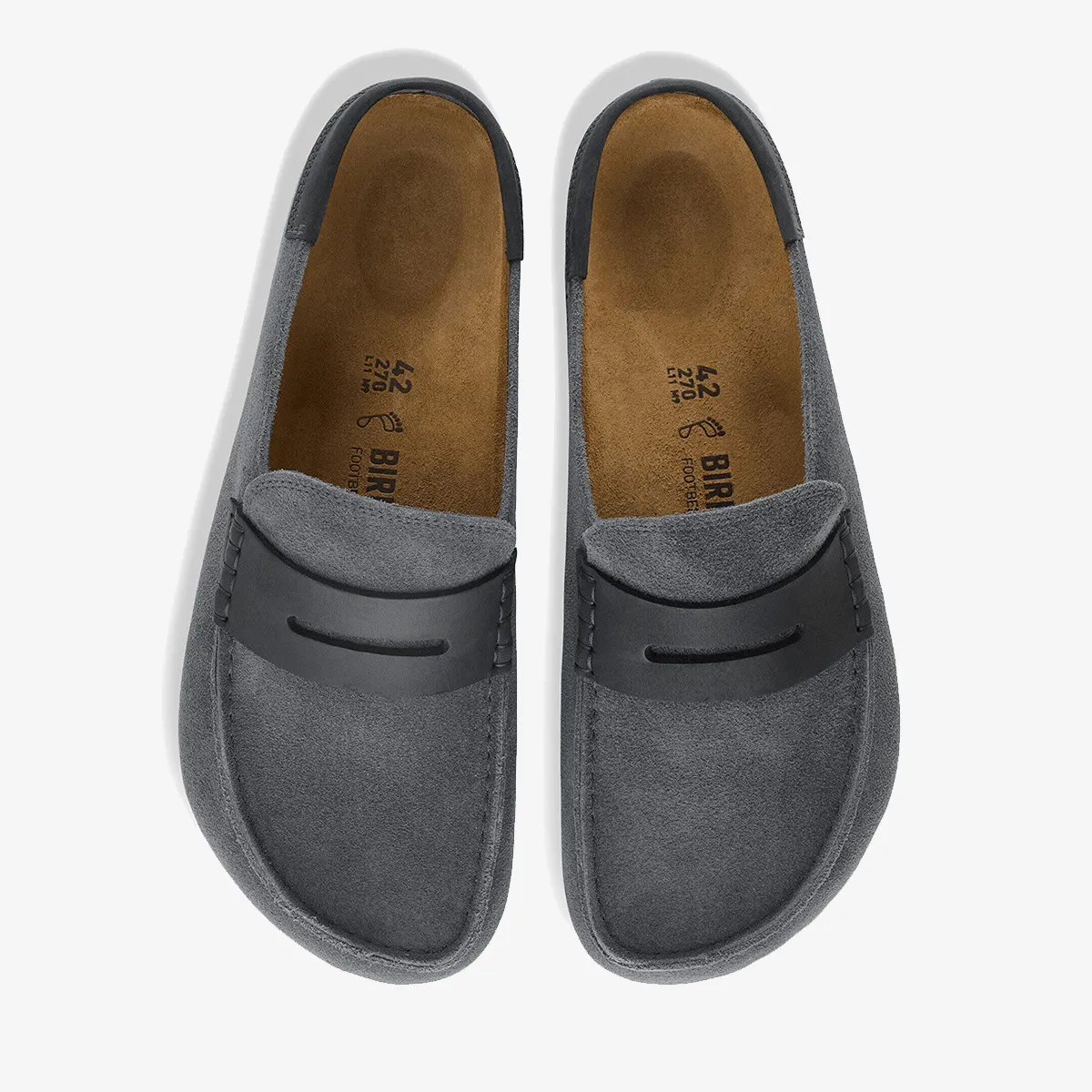 BIRKENSTOCK Naples Wrapped LEVE/LEOI Charcoal 