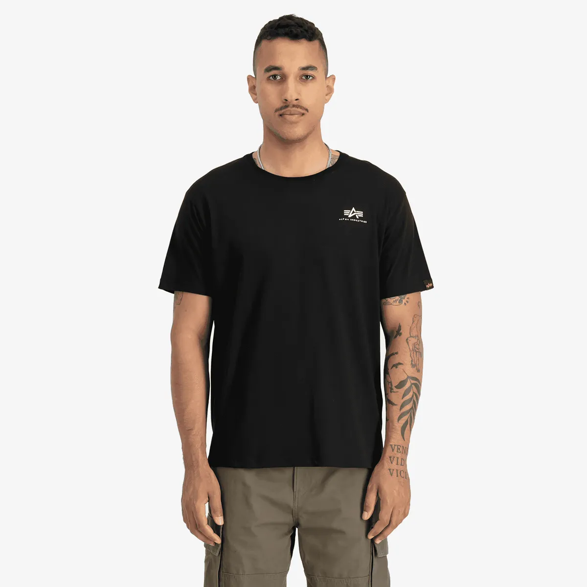 ALPHA INDUSTRIES Basic TPU Small Logo T-Shirt 