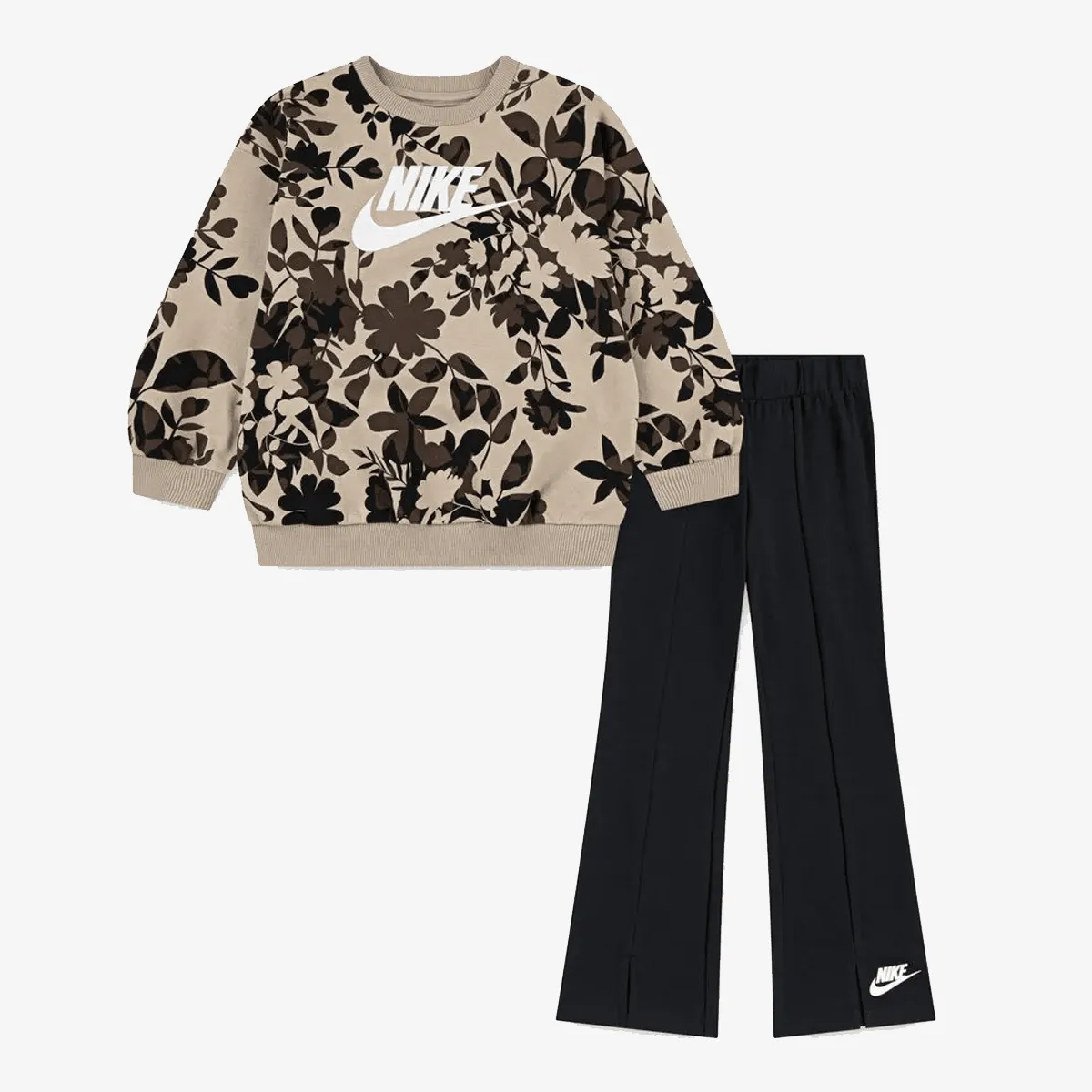NIKE NKG FLORAL CAMO CREW LEGGING S 