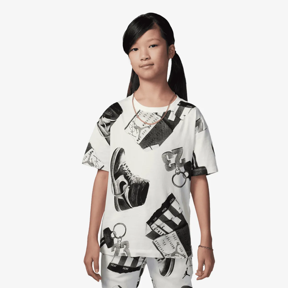 JORDAN JDG WJ BROOKLYN AOP SS TEE 