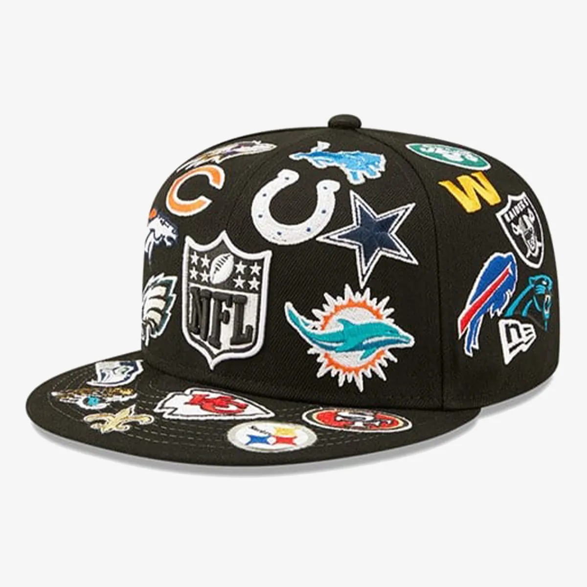 NEW ERA NFL ALL OVER BLK 