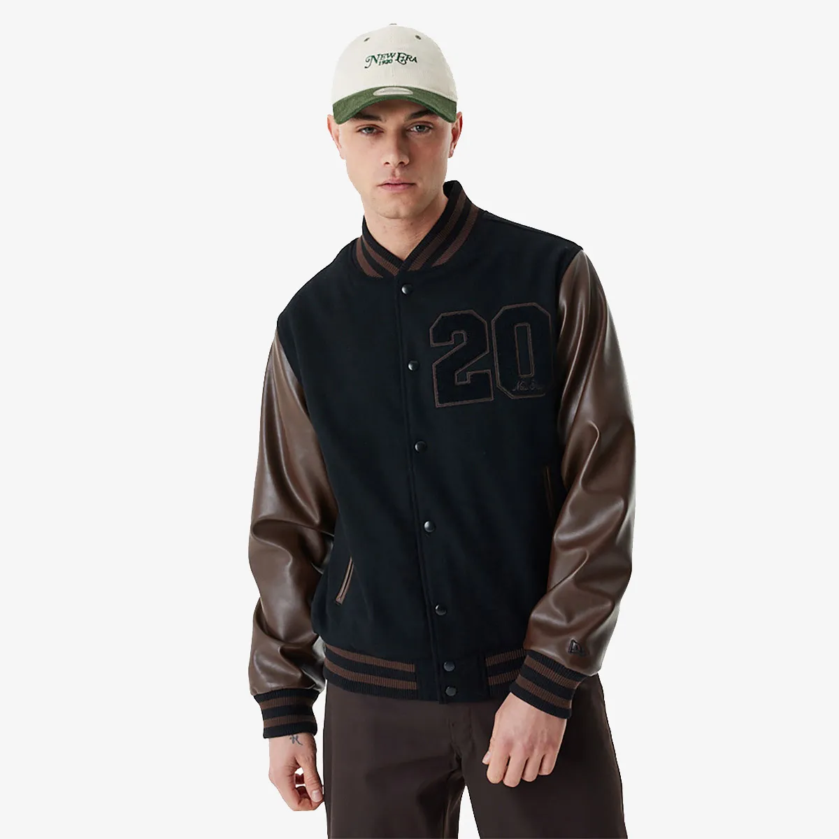 NEW ERA JAKNA NE VARSITY JACKET NEWERA NVYBRS ŠT 