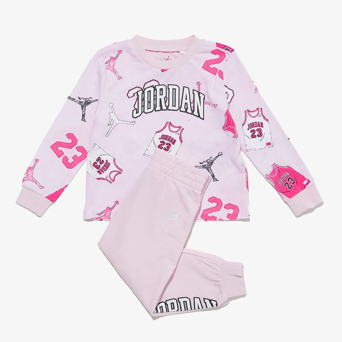 JORDAN JDN MJ 23 JERSEY LS PANT  SET 