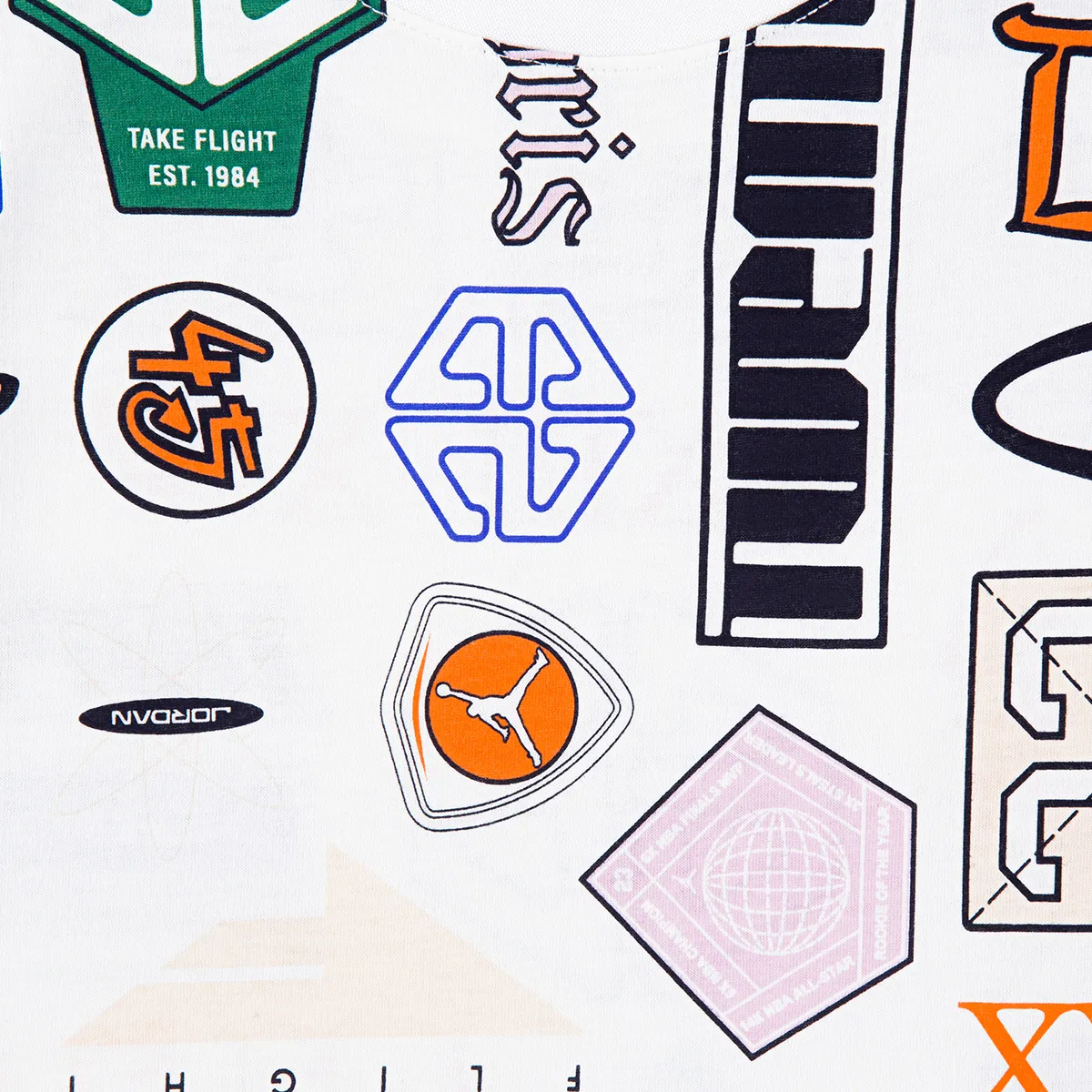 JORDAN JDB MJ ESS AOP SS TEE 