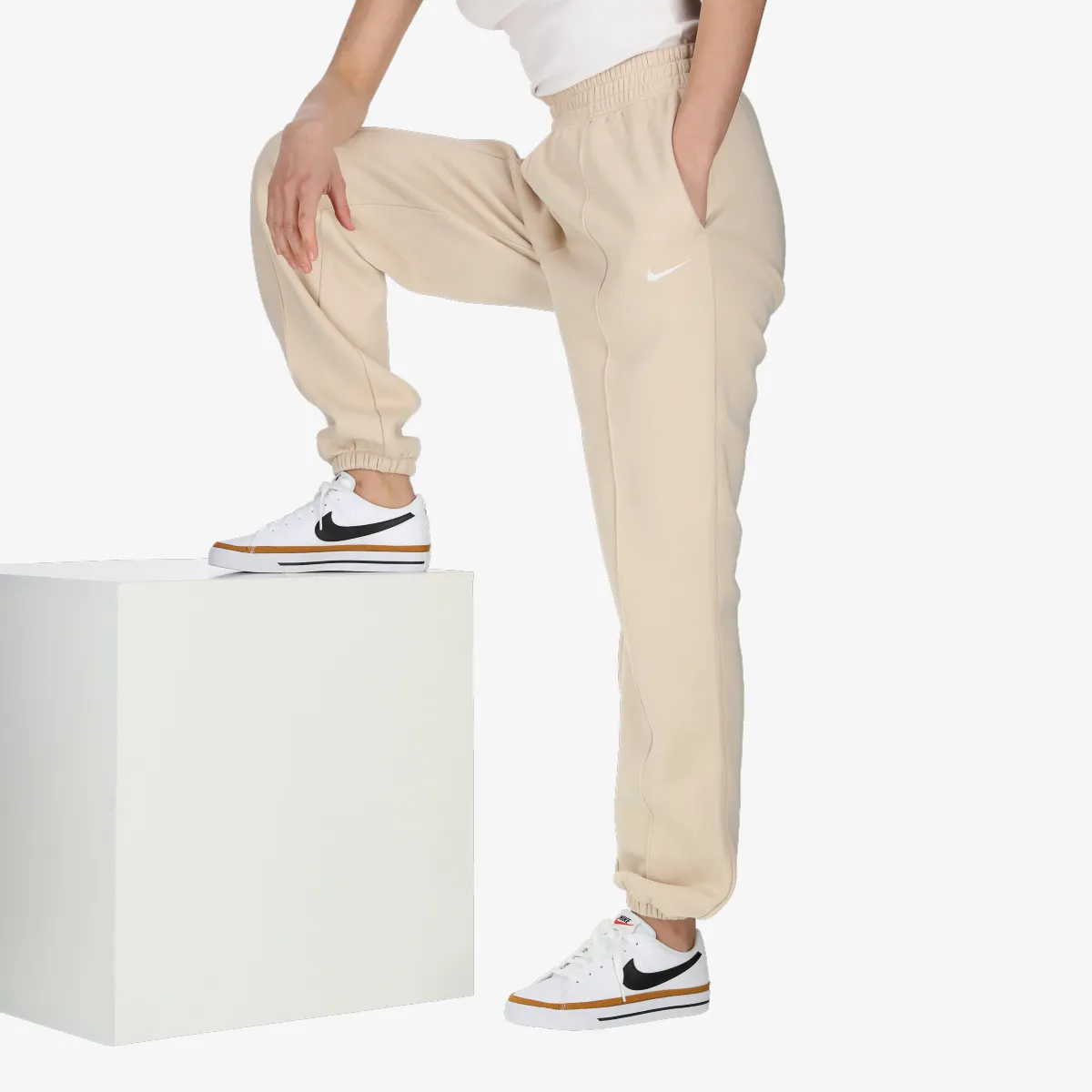 NIKE W NSW ESSNTL CLCTN FLC MR PANT 