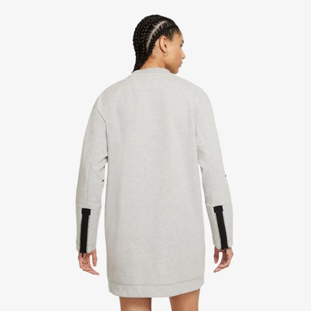 NIKE W NSW TCH FLC ESSNTL LS DRSS 