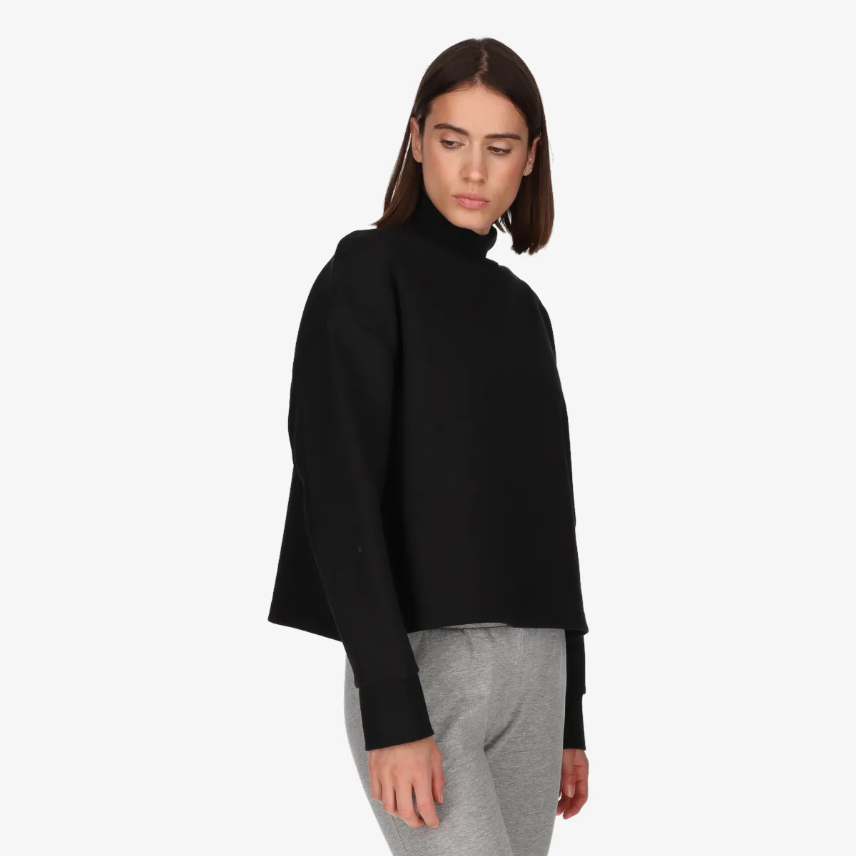 NIKE W NSW TCH FLC ESS LS TOP TLNK 