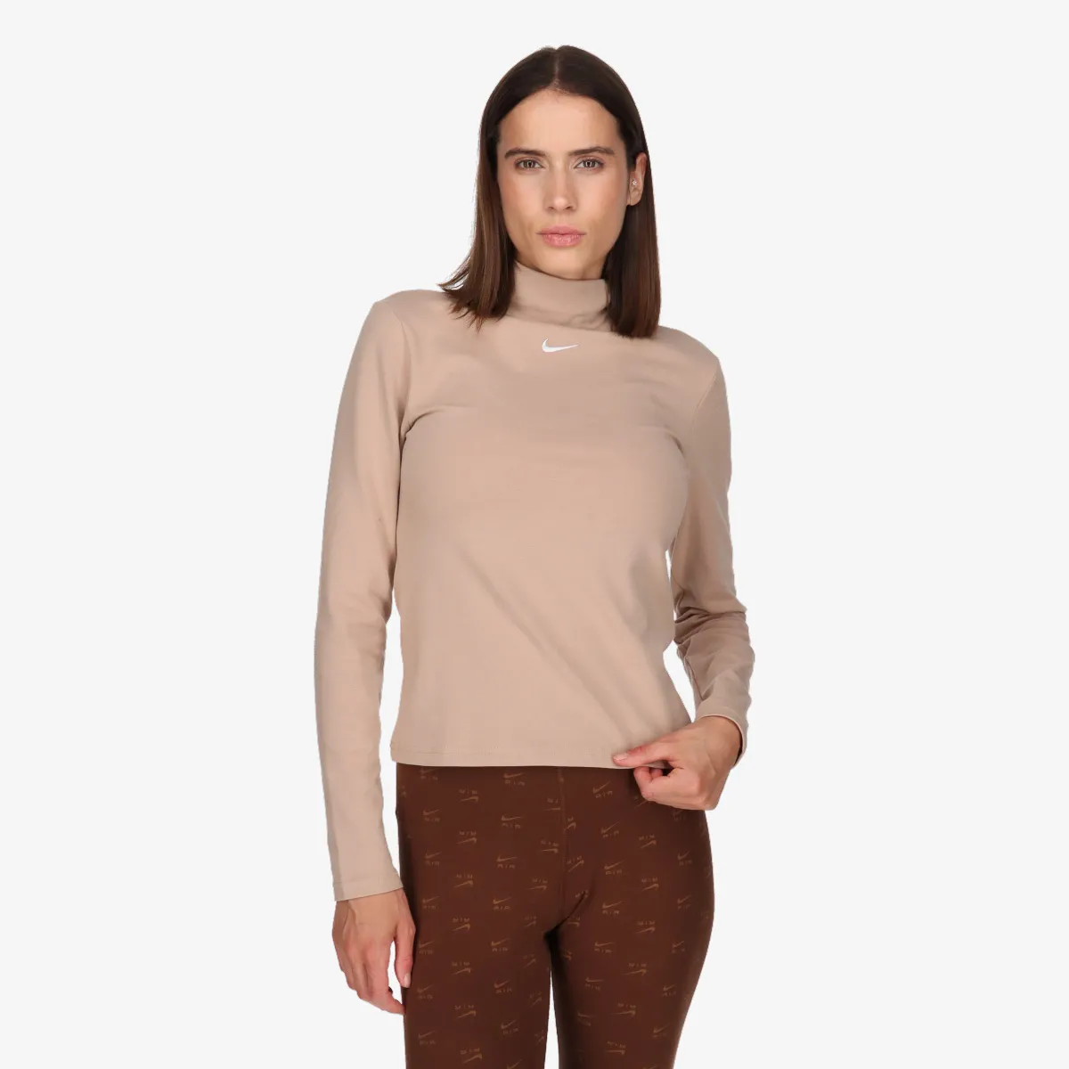NIKE W NSW ESSNTL MOCK LS TOP