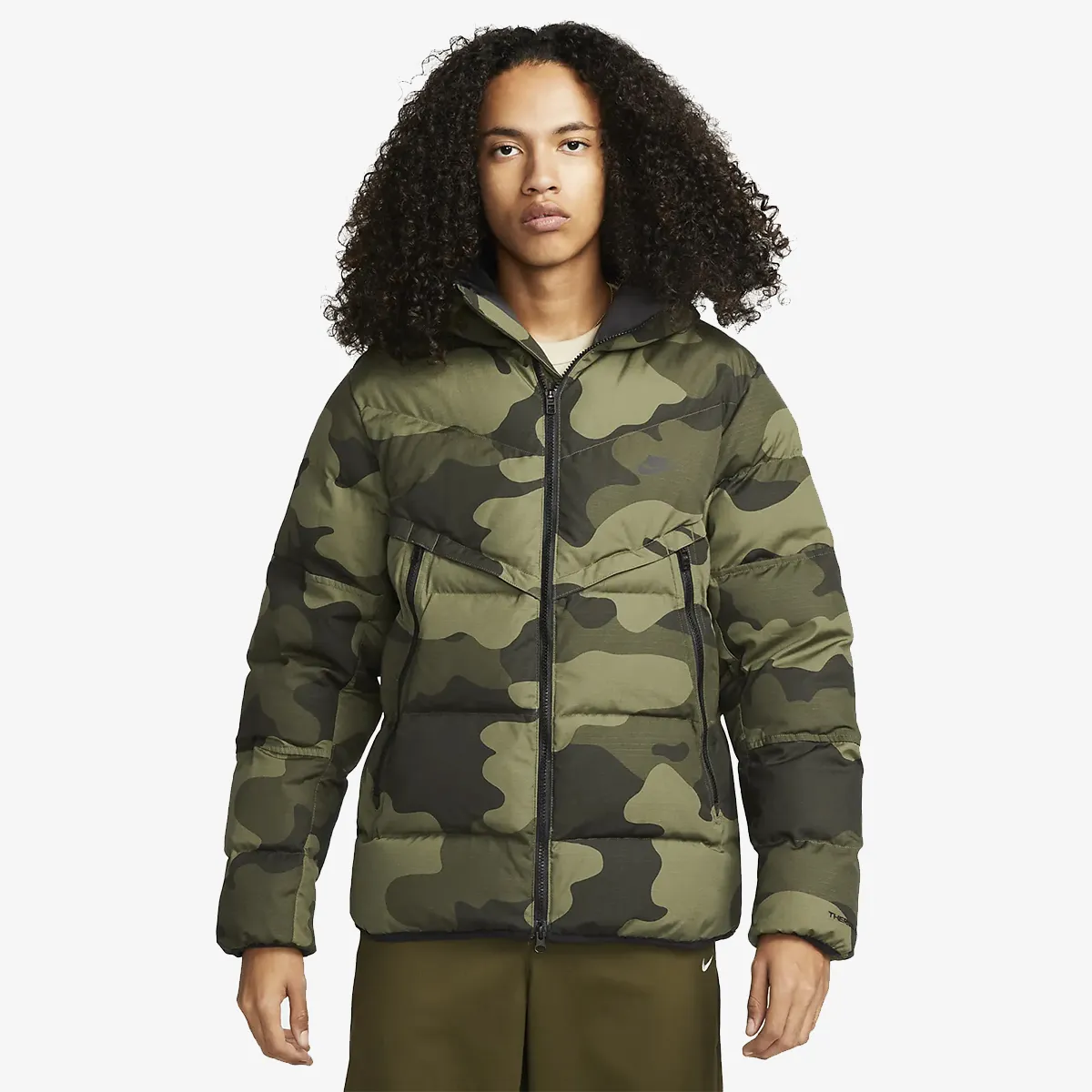 NIKE M NK TF WR PL-FLD JKT CAMO 