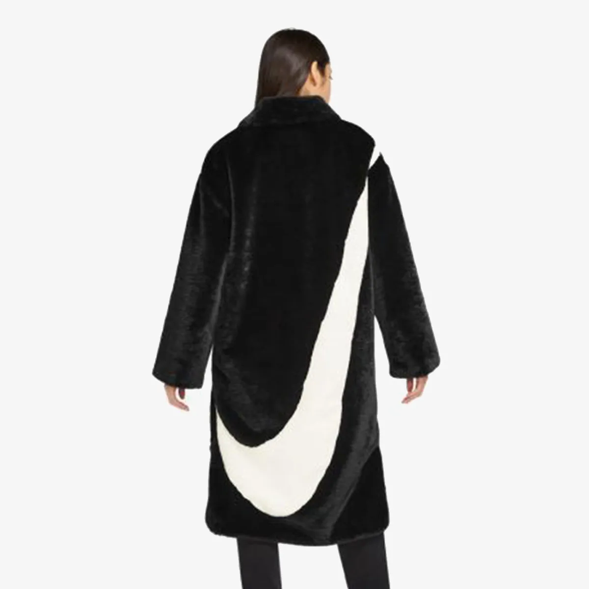 NIKE W NSW FX FUR GFX AOP LNG JKT 