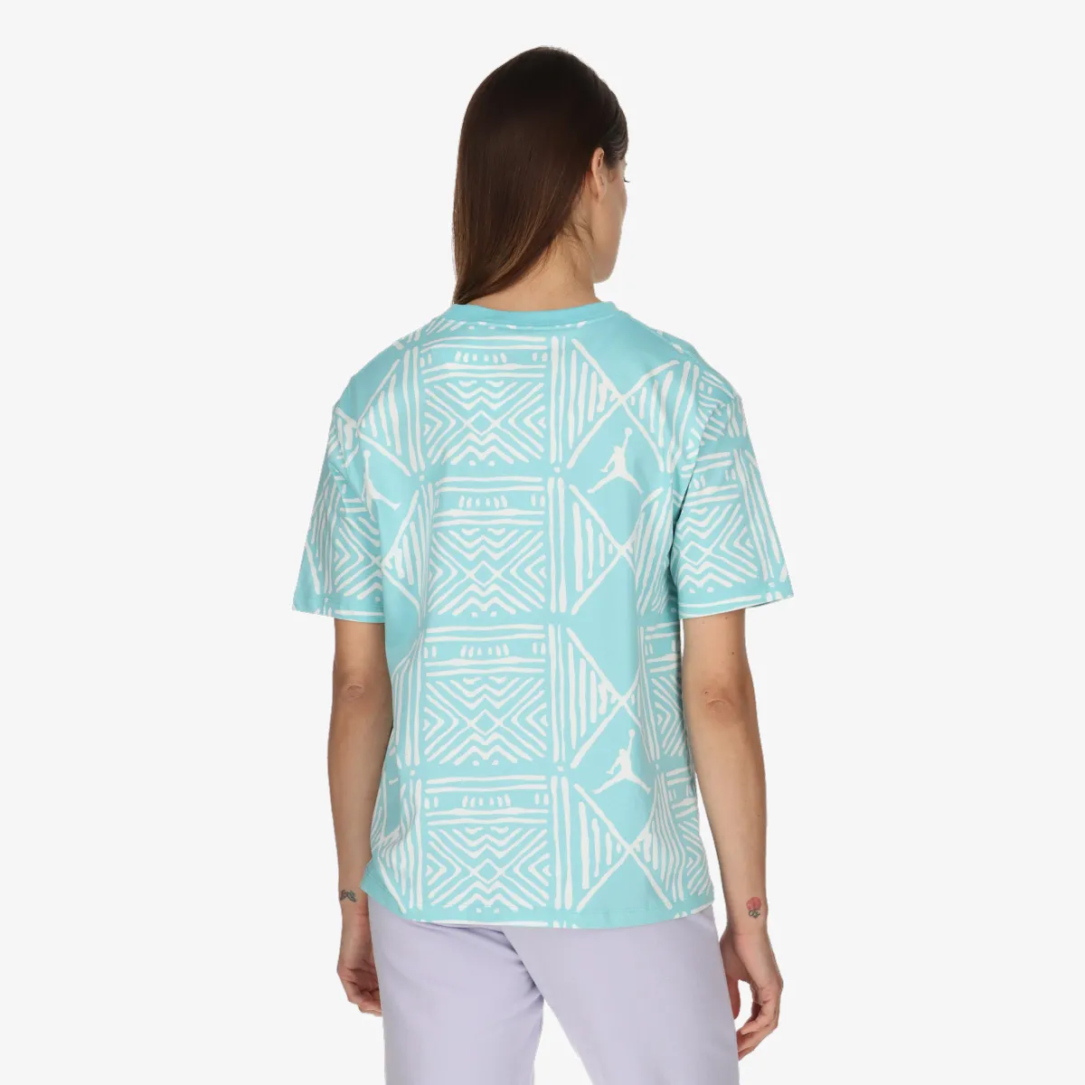 NIKE W J AOP GF TEE CORE 