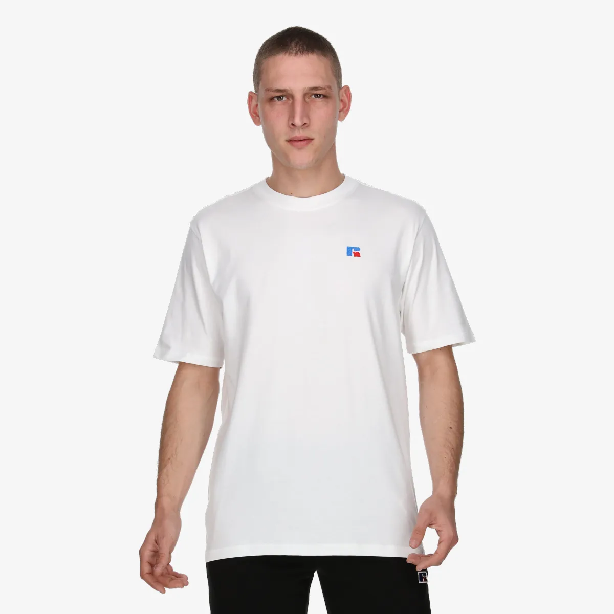 RUSSEL ATHLETIC BASELINER-S/S  CREWNECK TEE SHIRT 
