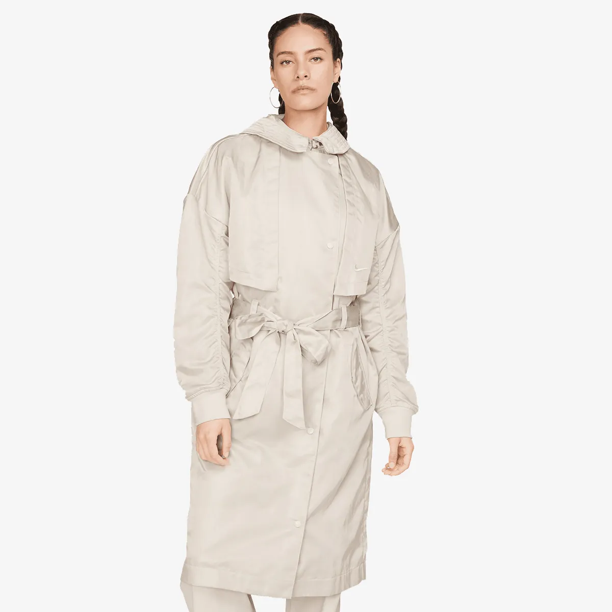 NIKE W NSW ESSNTL JKT TRENCH SU 