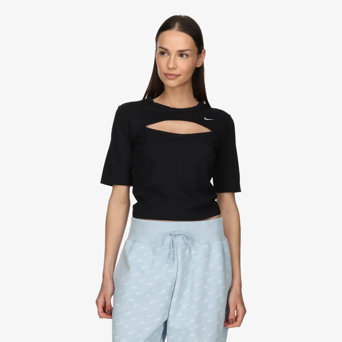 NIKE W NSW ESSNTL HLSLV TOP CUTOUT 