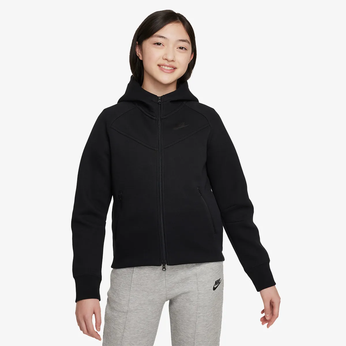 NIKE G NSW TCH FLC HD FZ LS 