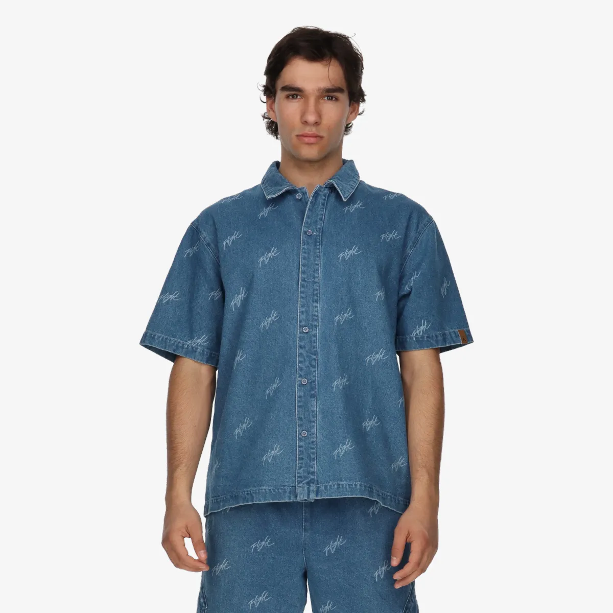 NIKE M J AIR JDN DENIM AOP TOP 