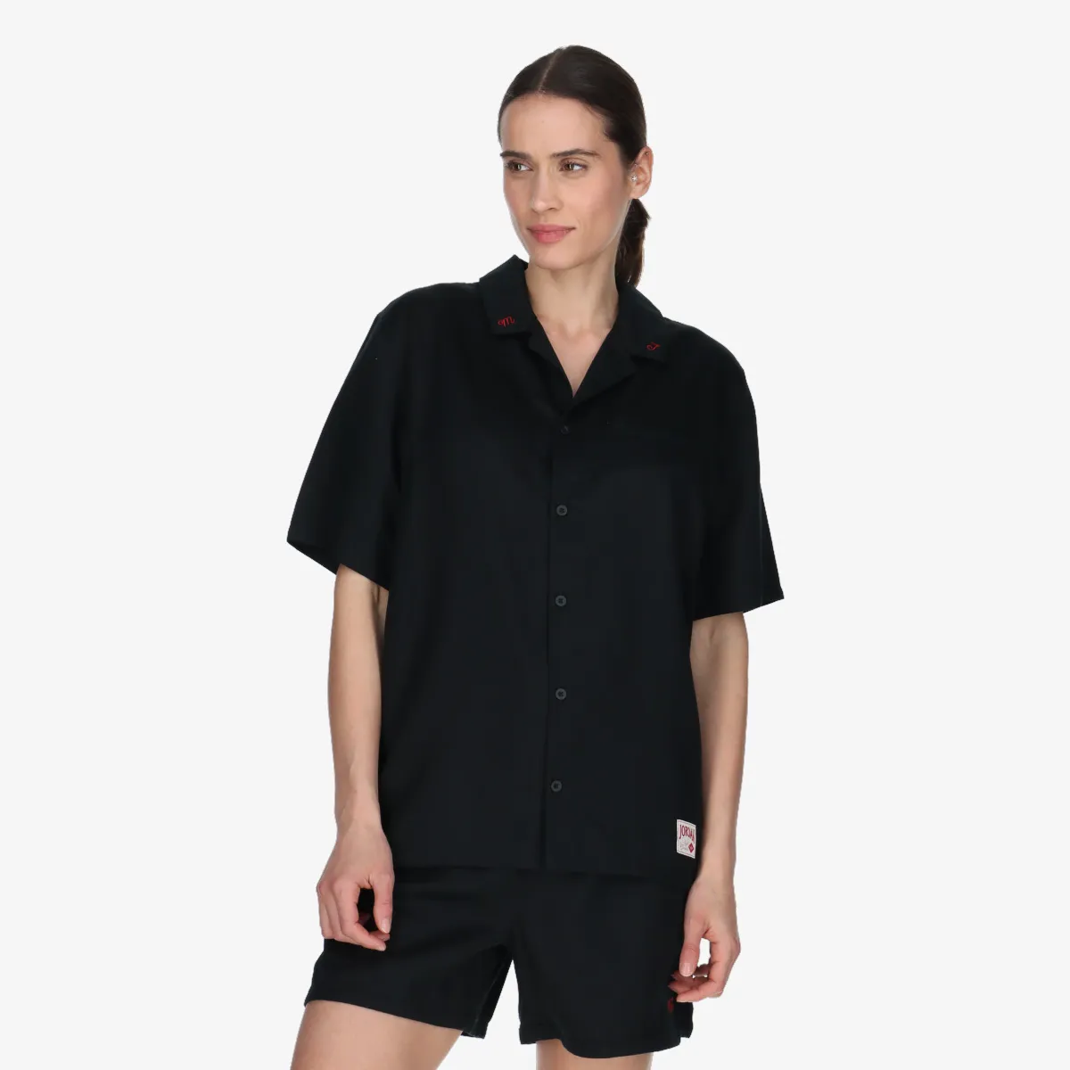 NIKE W J SS WVN SLD TOP 2 