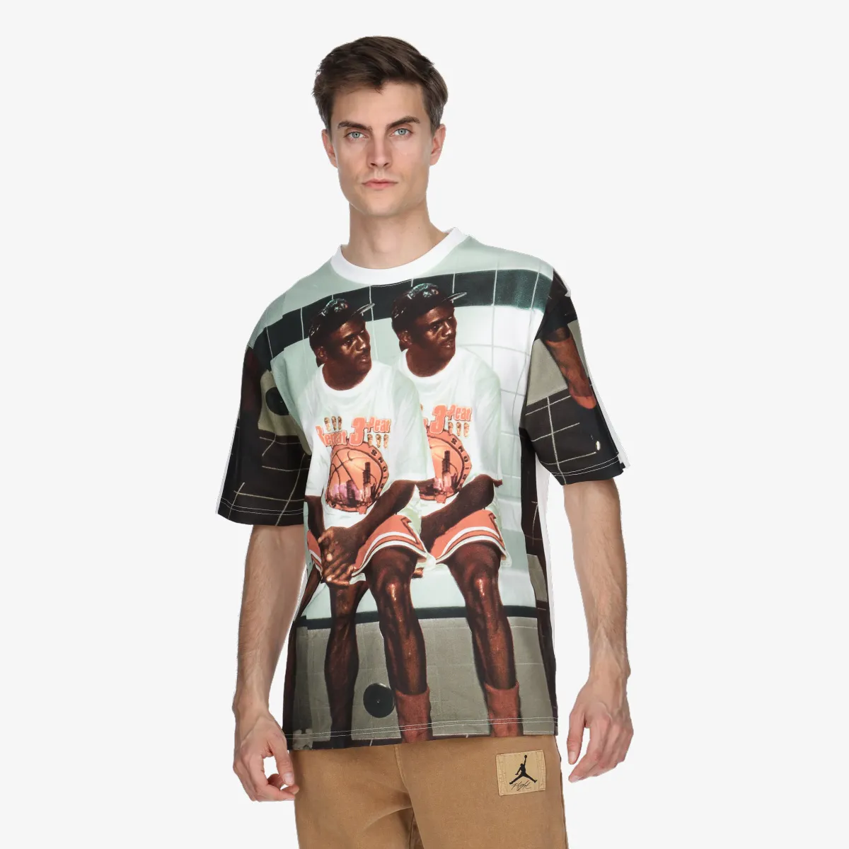 NIKE M J FLT HRTG 85 NB SS CREW 
