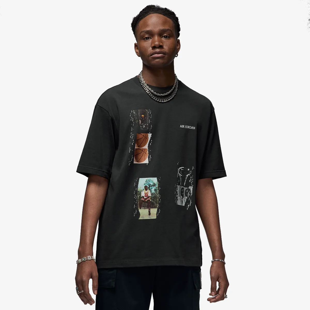 NIKE M J FLT HRTG 85 NB SS CREW 