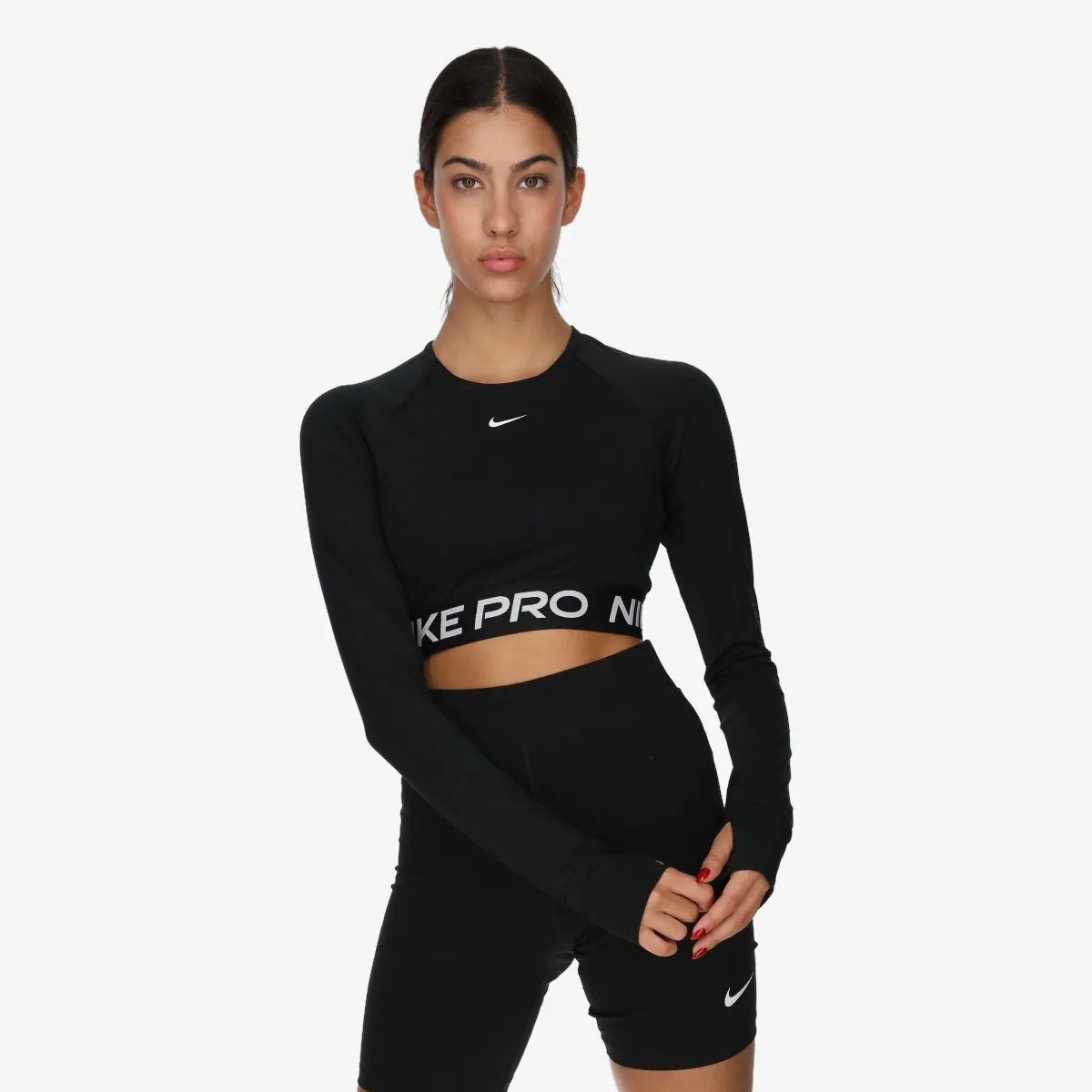 NIKE NIKE PRO DF 365 CROP LS 