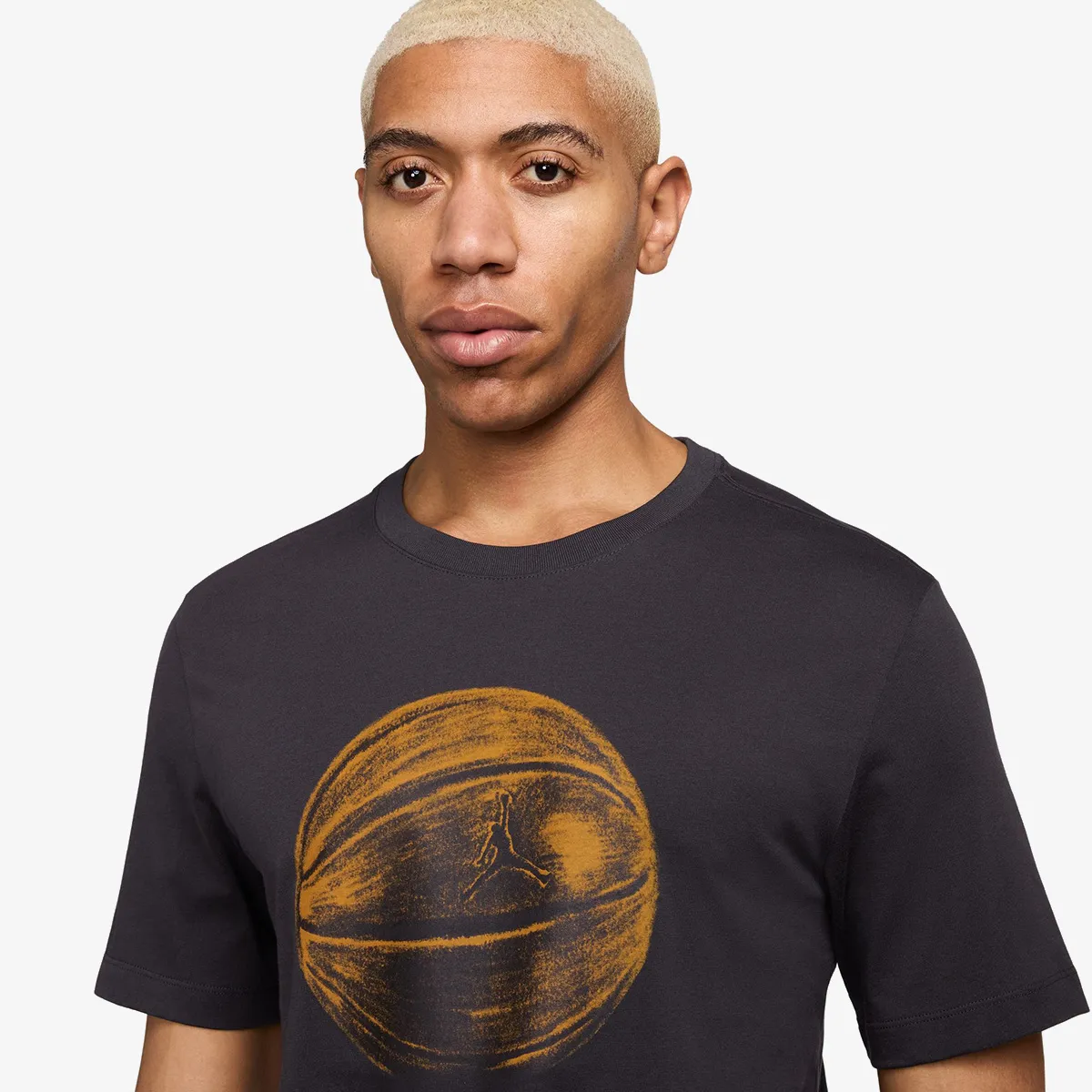 NIKE M J BRAND BBALL SS CREW RGN 