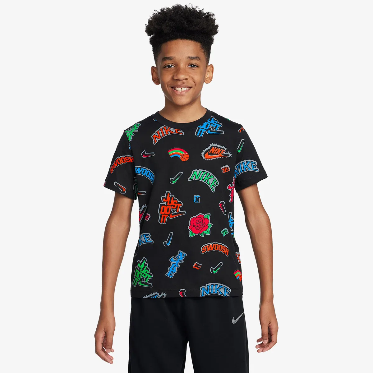 NIKE K NSW TEE CREATE 2.2 AOP VRZTY 