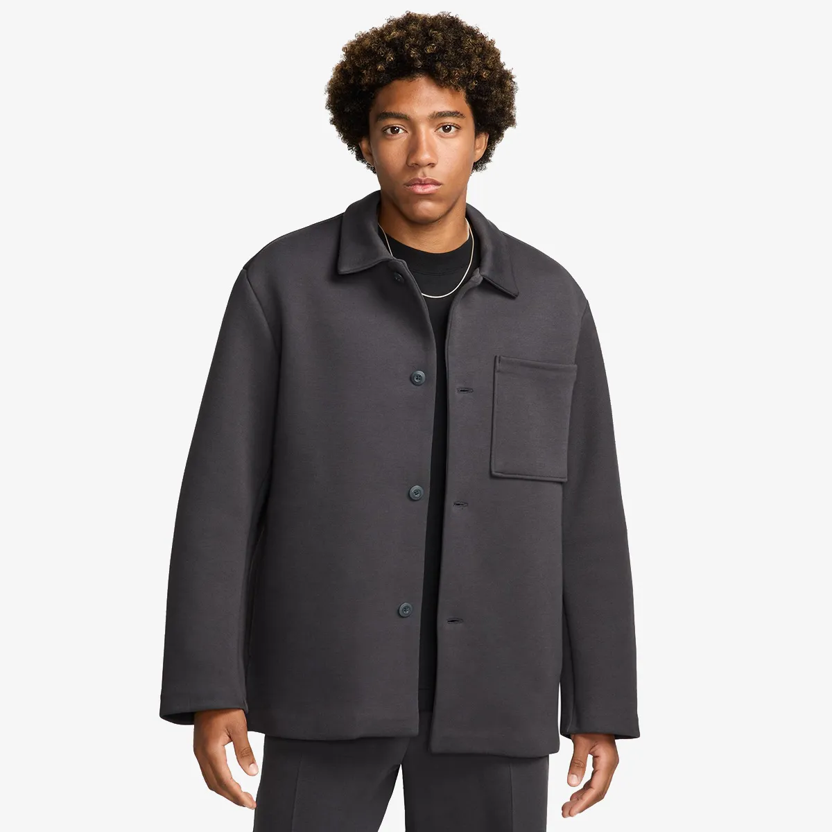 NIKE M NK TCH FLC SHACKET 