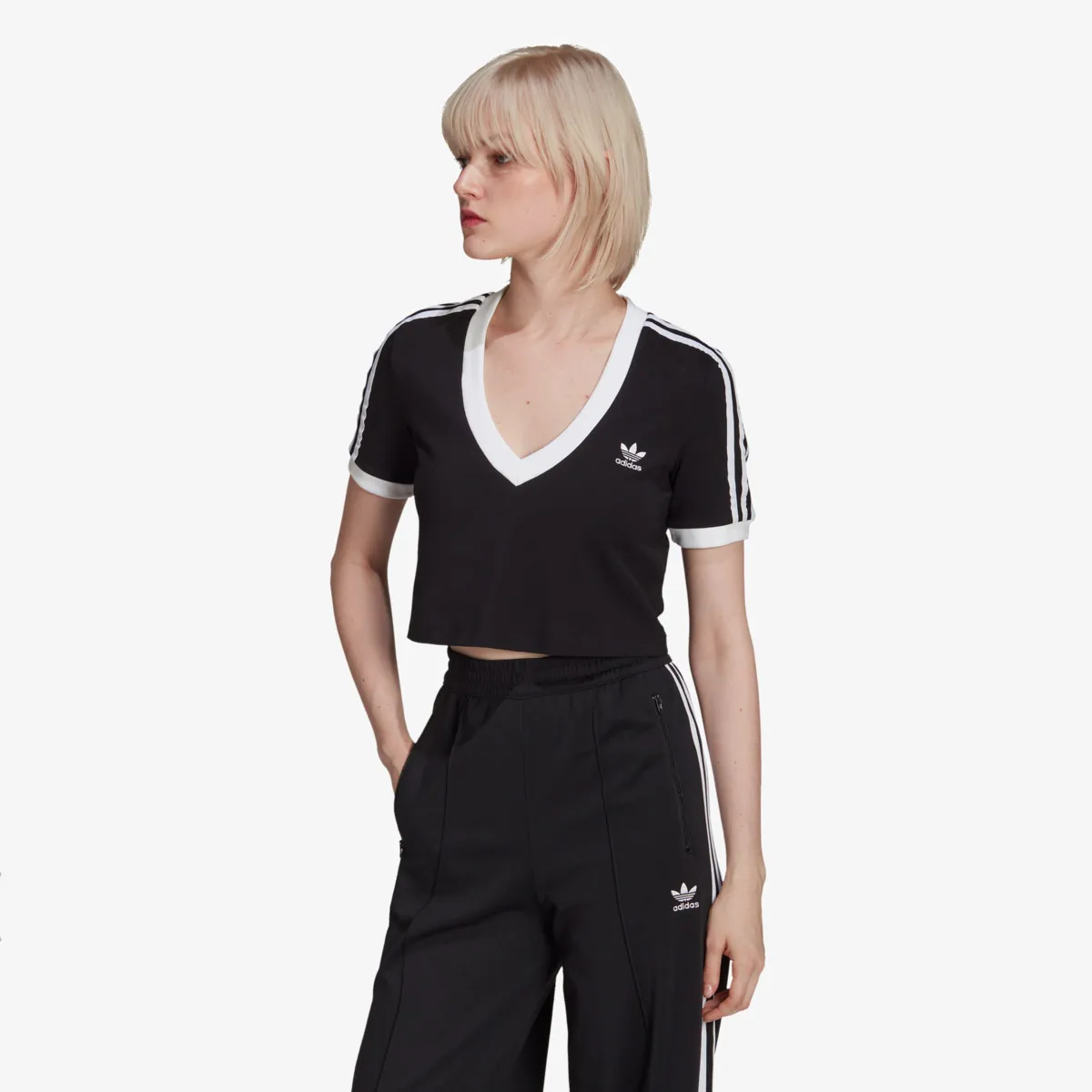 ADIDAS CROPPED TEE 