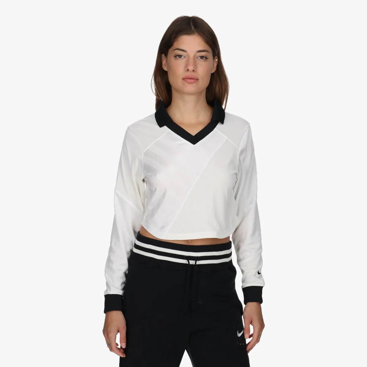 NIKE W NSW STREET LS CROP JRSY 