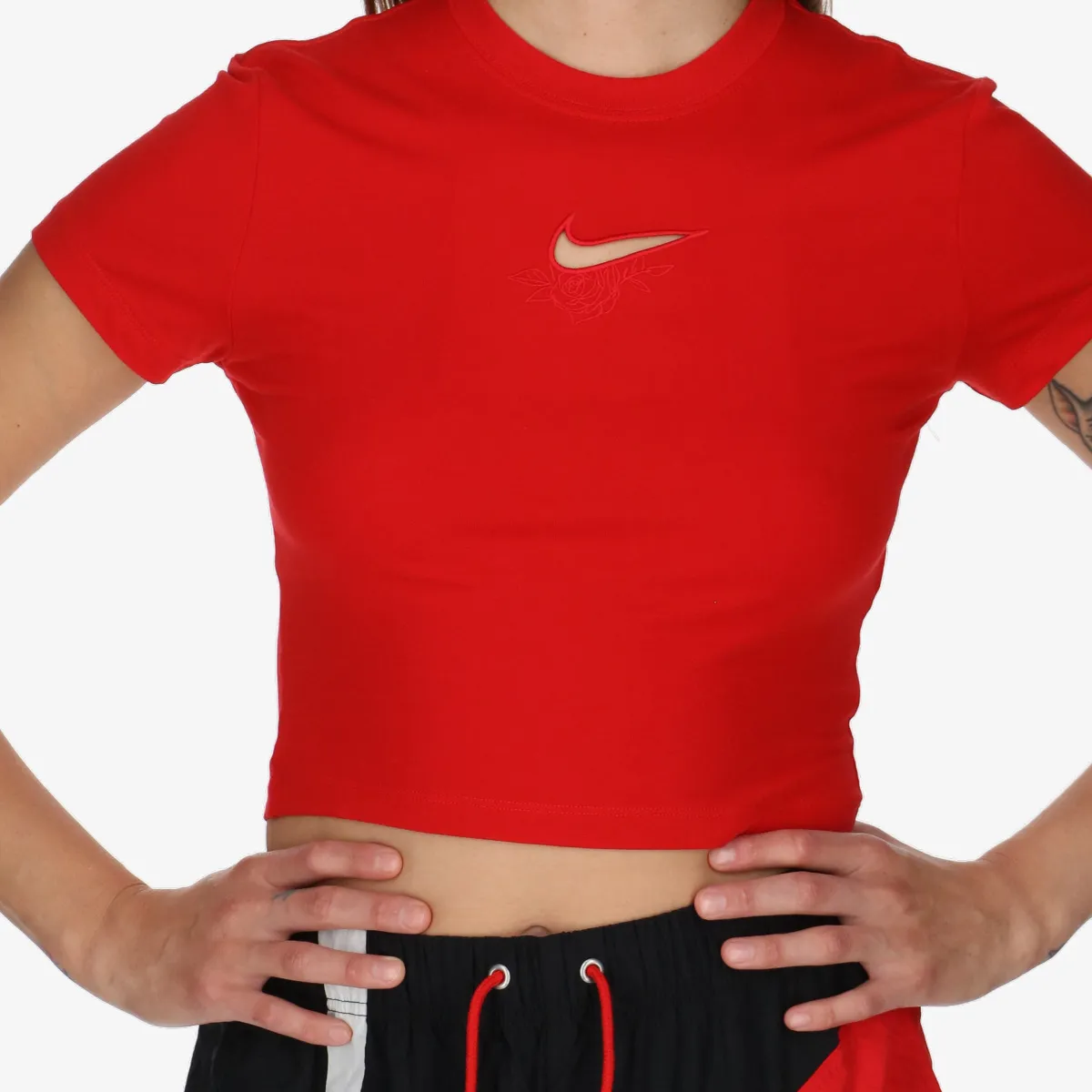 NIKE W NSW NK CHLL KNT TEE VDAY 