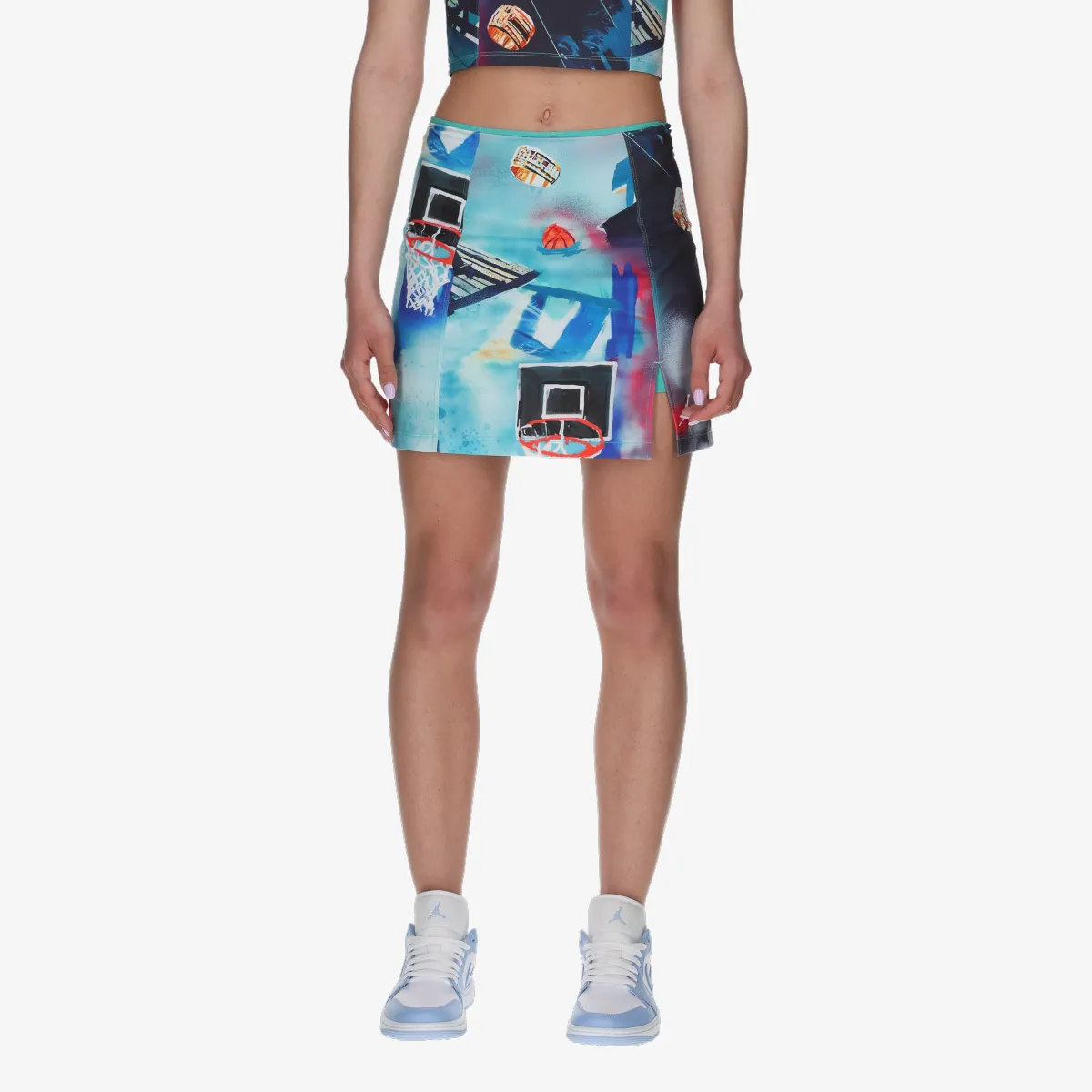 NIKE W J KNIT SKORT AOP 