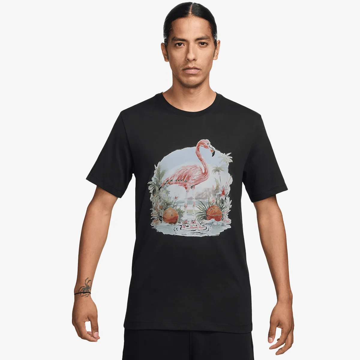 NIKE M J FLT ESS FLMNGO SS CREW 