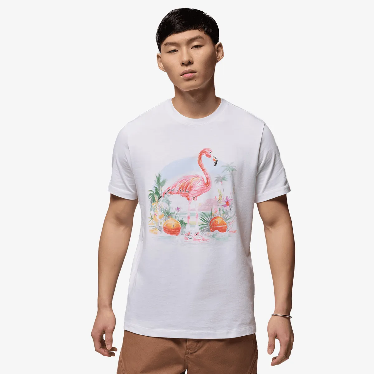 NIKE M J FLT ESS FLMNGO SS CREW 