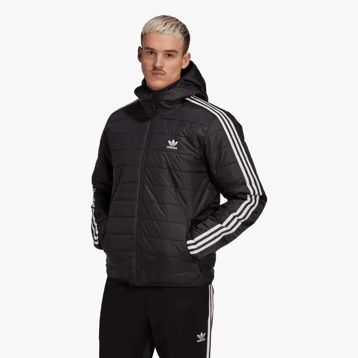 ADIDAS PAD HOODED PUFF 