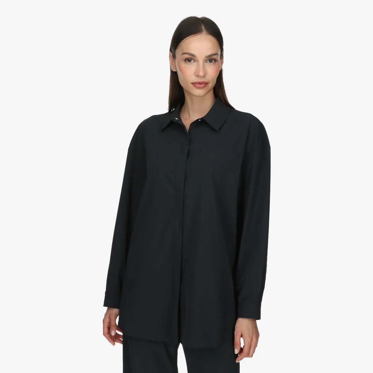 NIKE W NK ETC DF LS SHIRT WVN 