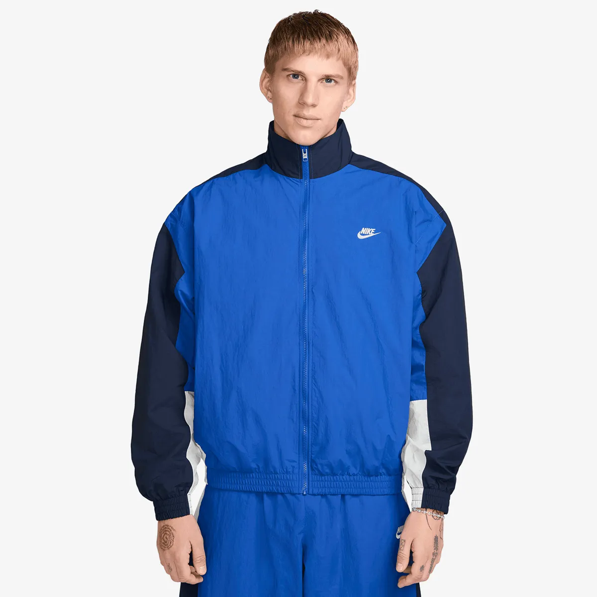 NIKE M NK CLUB WVN TRK JKT OS 