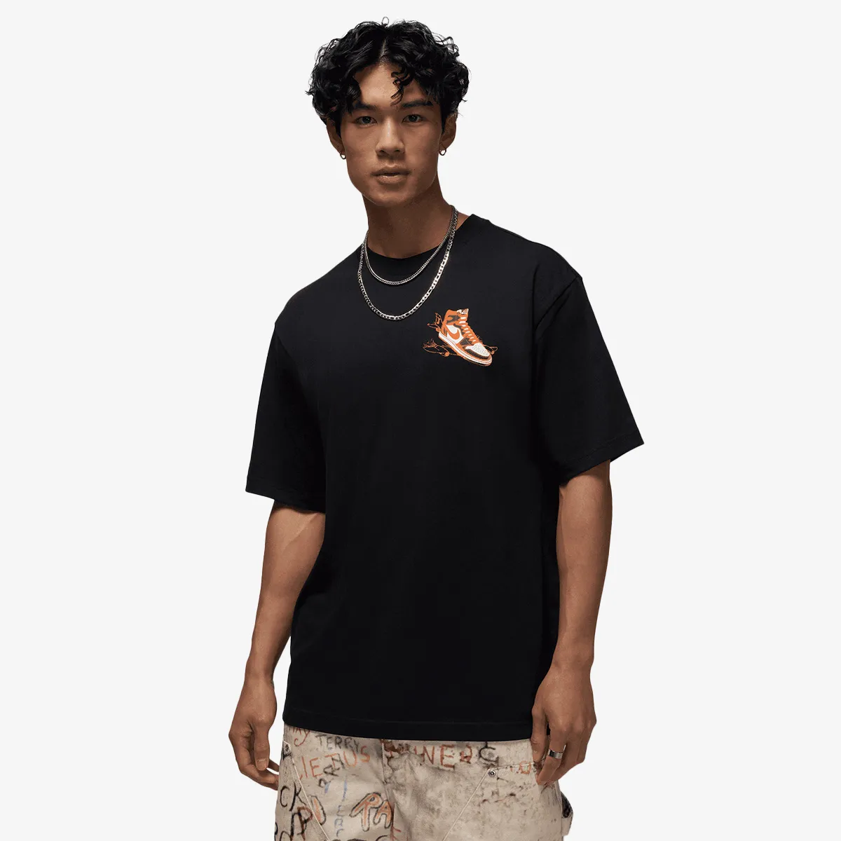 NIKE M J NC AJ1 AD SS CREW 
