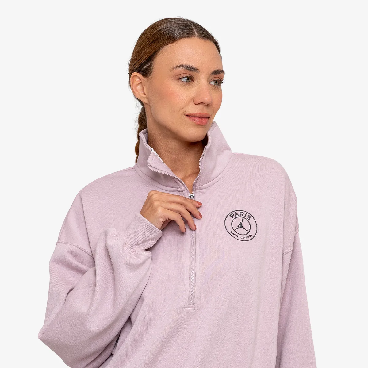 NIKE W J PSG FLC HZ TOP 