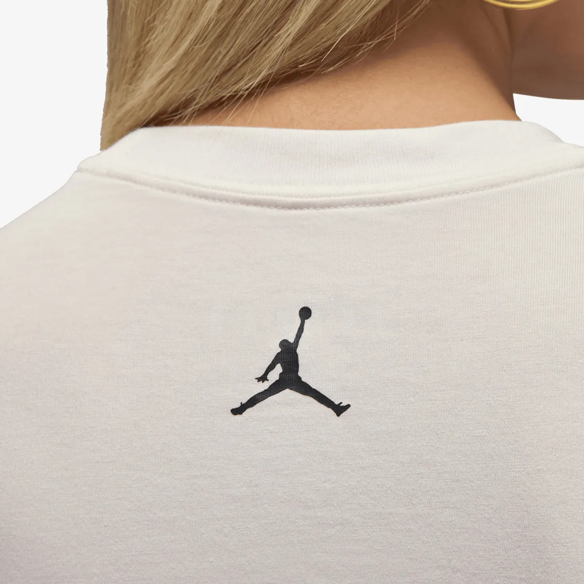 NIKE W J FLT SS TMID GFX TEE CHN 