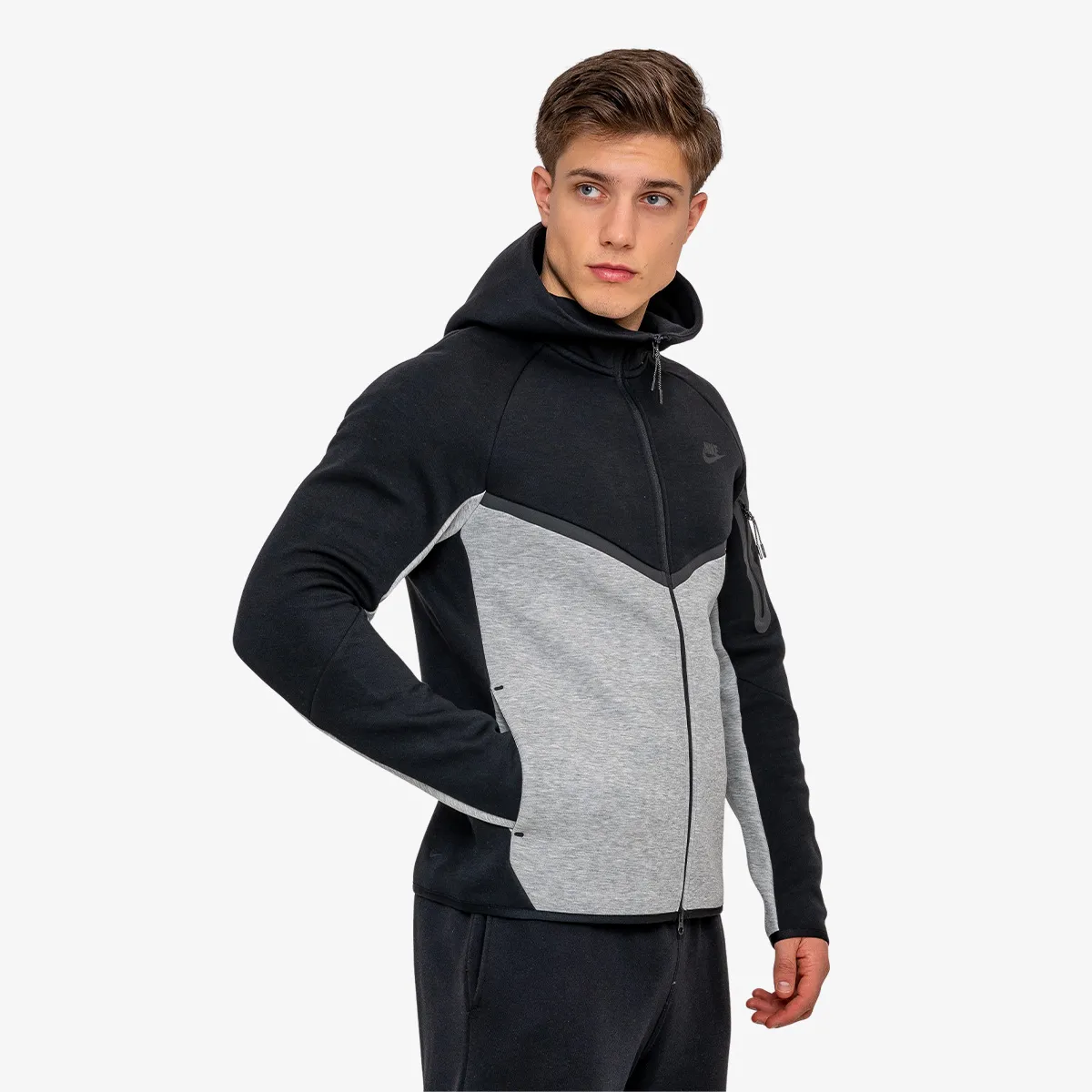 NIKE M NK TCH FLC WR FZ JKT 