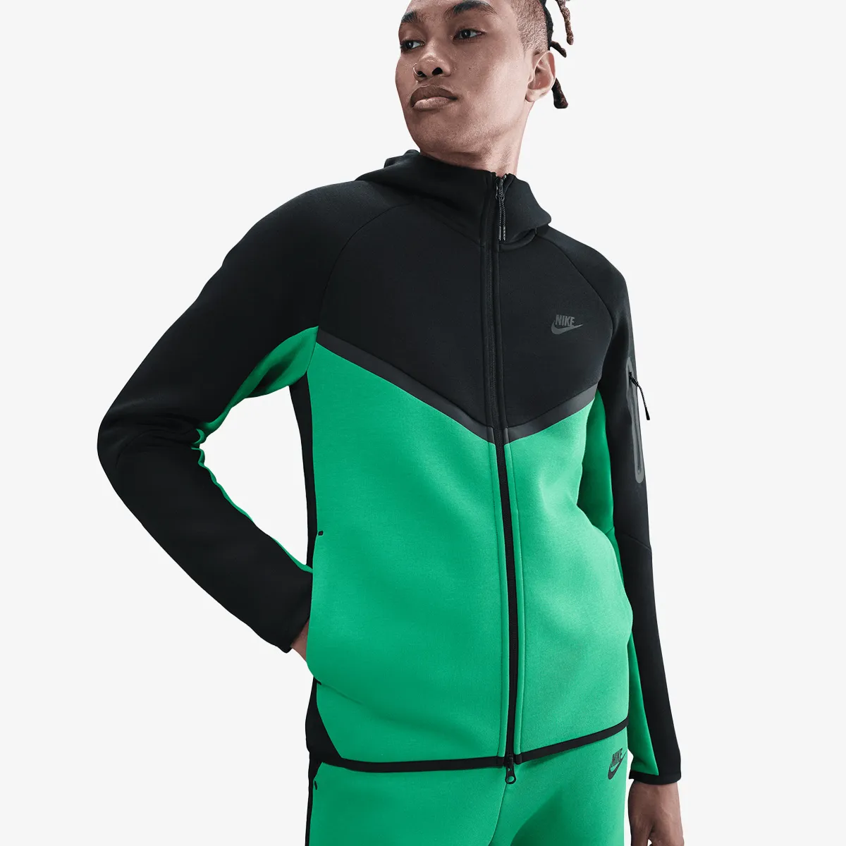 NIKE M NK TCH FLC FZ WR HOODIE 