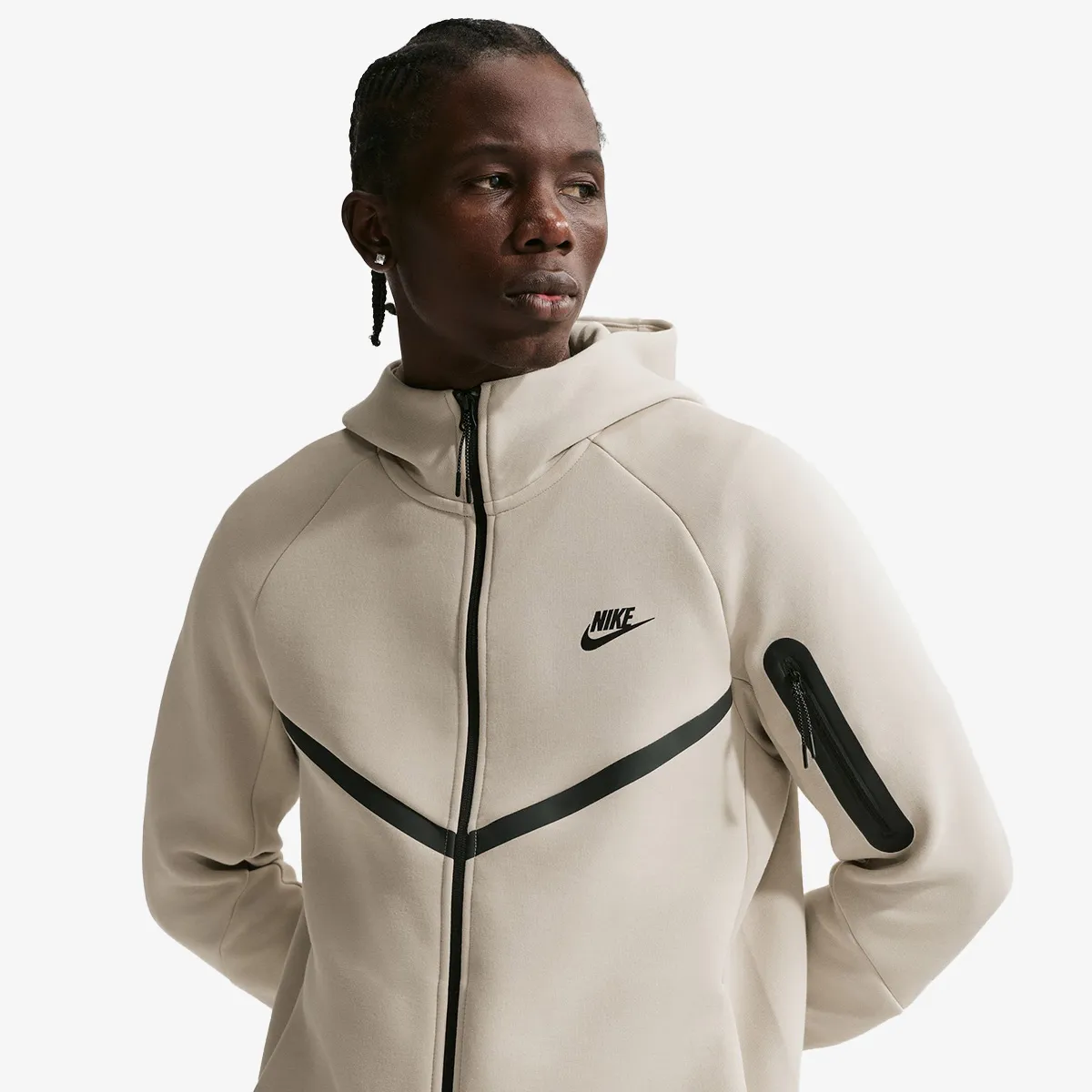 NIKE M NK TCH FLC FZ WR HOODIE 