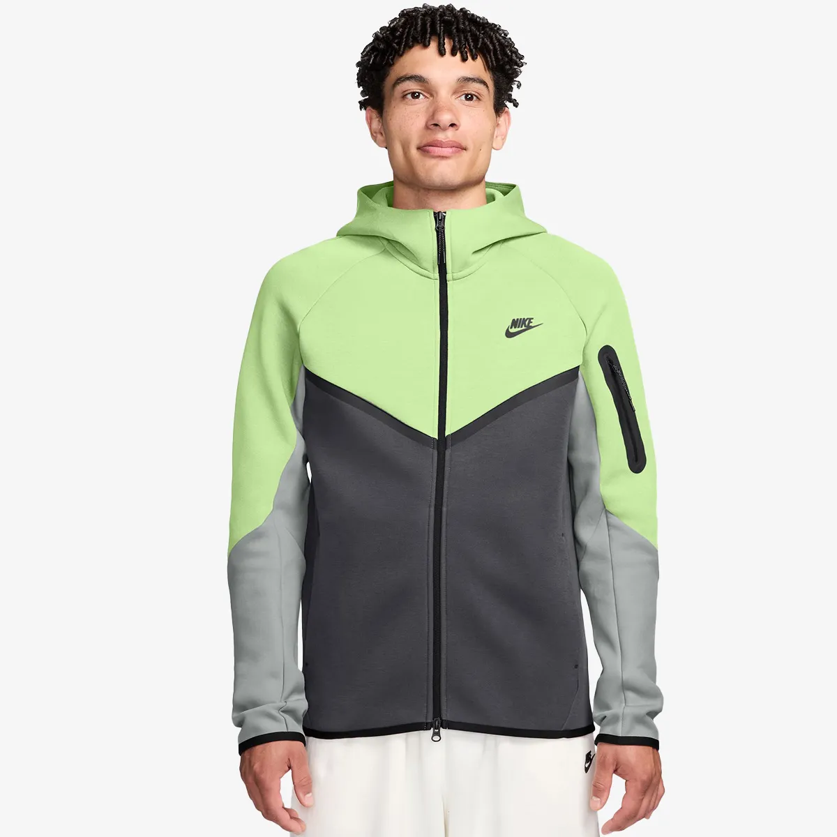 NIKE M NK TCH FLC FZ WR HOODIE 