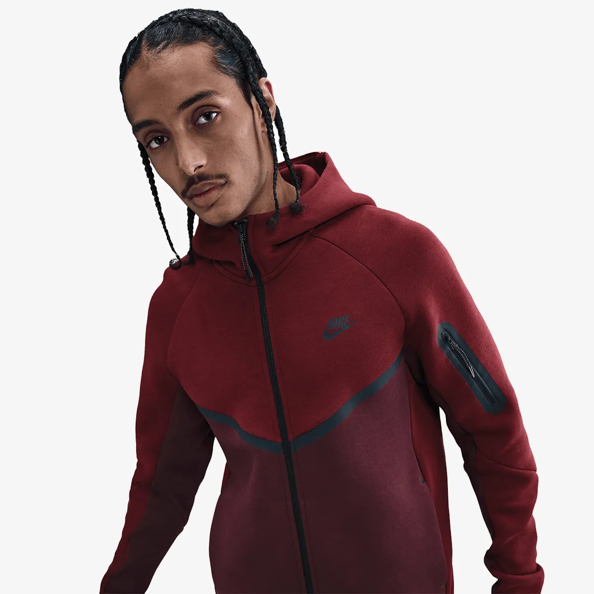 NIKE M NK TCH FLC FZ WR HOODIE 