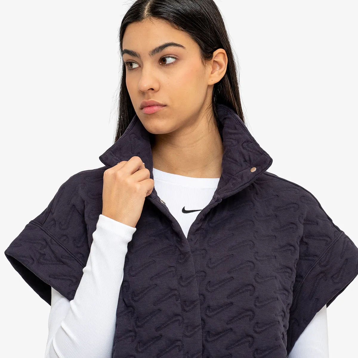 NIKE W NSW PHNX FLC OS AOJ VEST 