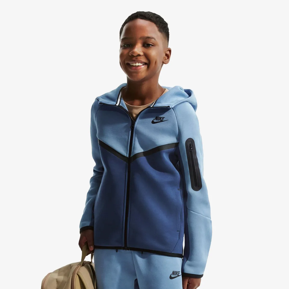 NIKE B NSW TCH FLC FZ - PD 