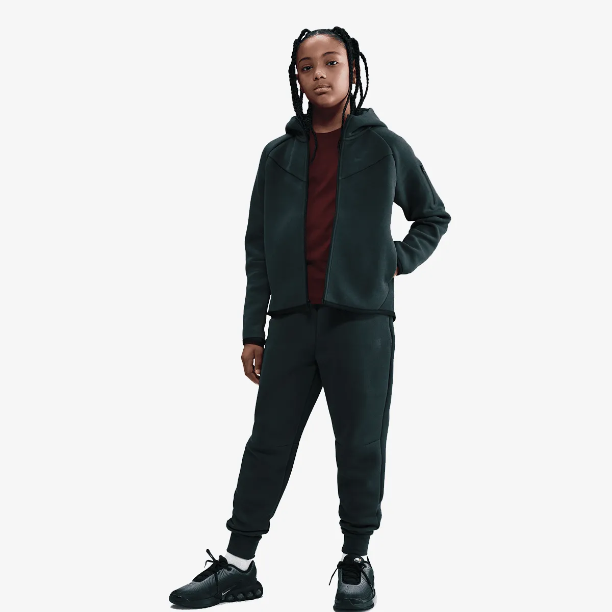 NIKE G NSW TCH FLC HD FZ LS - PD 