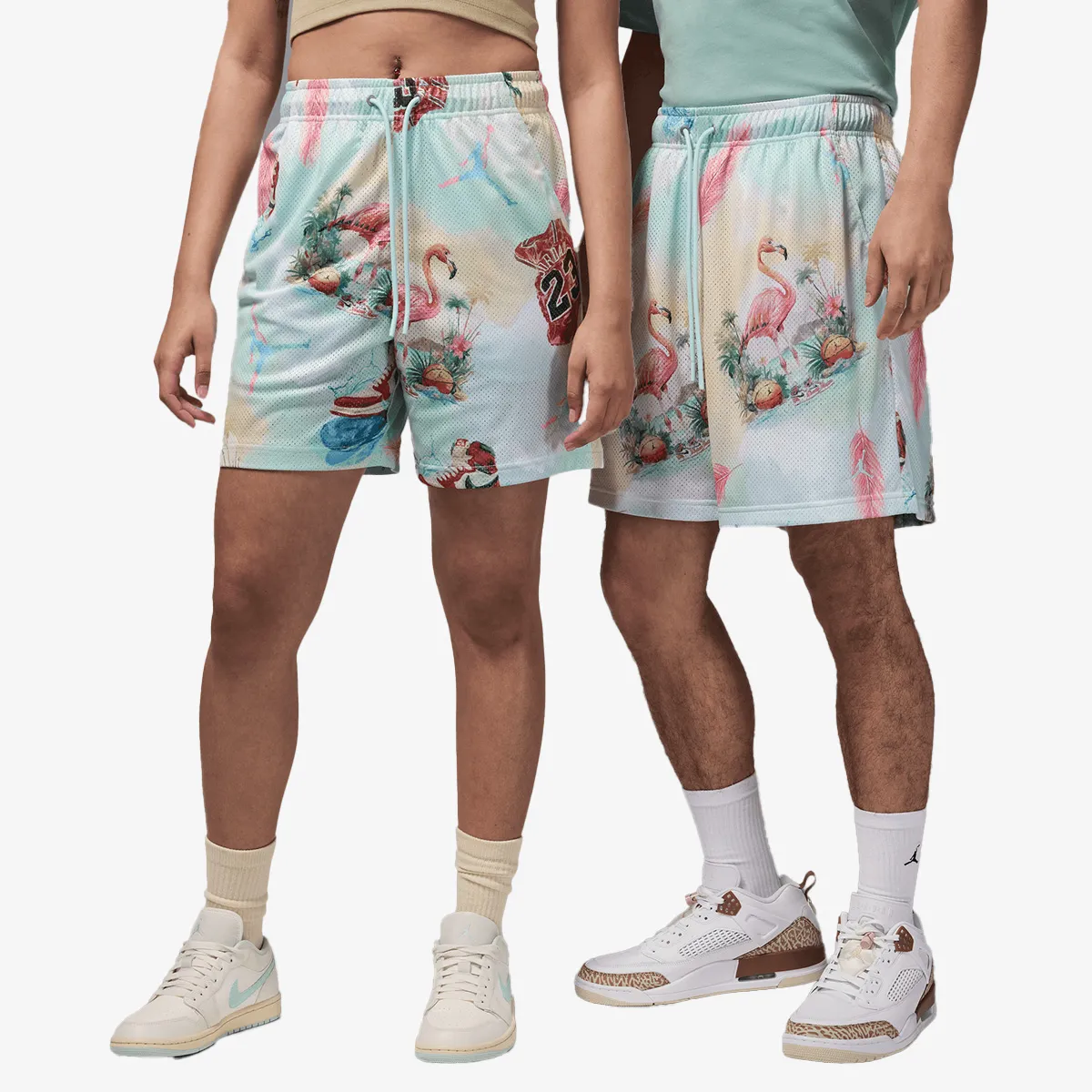 NIKE M J ESS SMR PK AOP MSH SHORT 