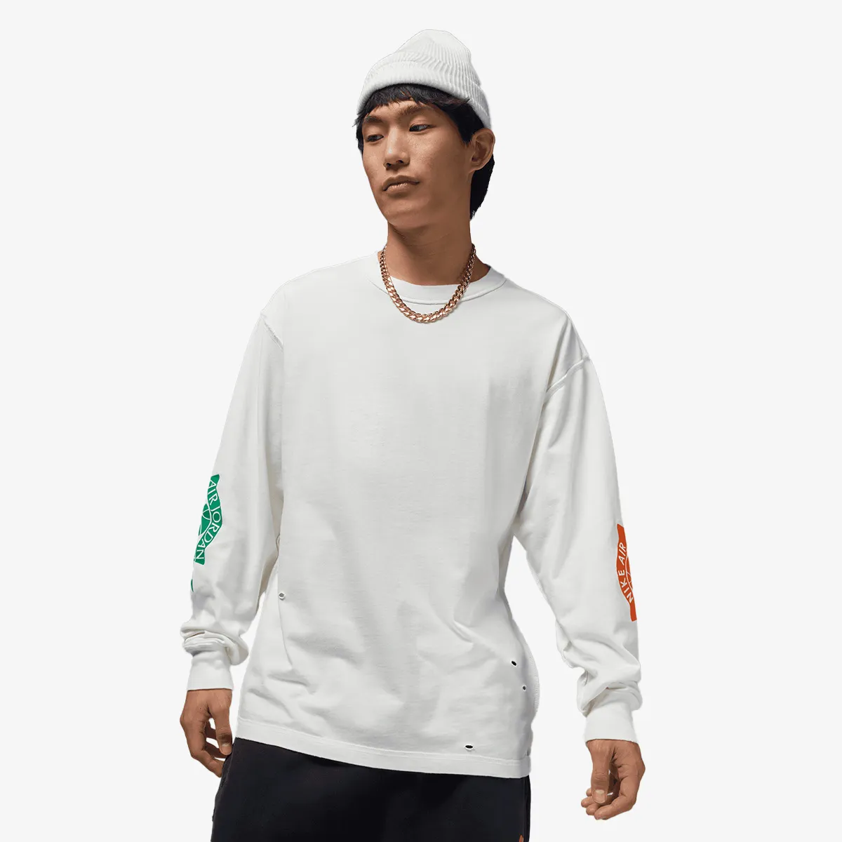 NIKE M J RARE AIR WSH 85 LS CREW 