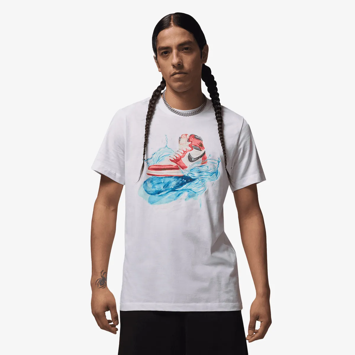 NIKE M J FLT ESS AJ1 SS CREW 